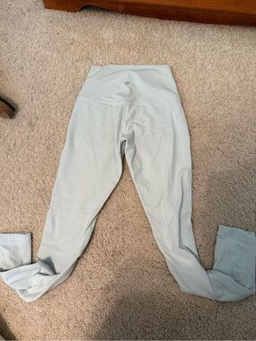 Lululemon High-Rise Light Blue Leggings